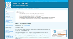 Desktop Screenshot of mosadete.org